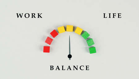 Work life balance, prevent burn out, lifestyle concept, strategy against stressの写真素材