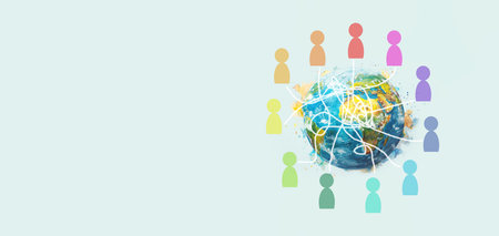 Communication between people, brainstorming for ideas and environmental solutions, global teamwork...