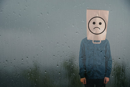 Depression, anxiety, negative emotion, trauma and distorted thought, mental health disorder, frustration, sad face