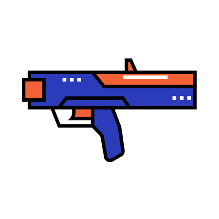 Gun Toys Icon Vector illustration.のイラスト素材