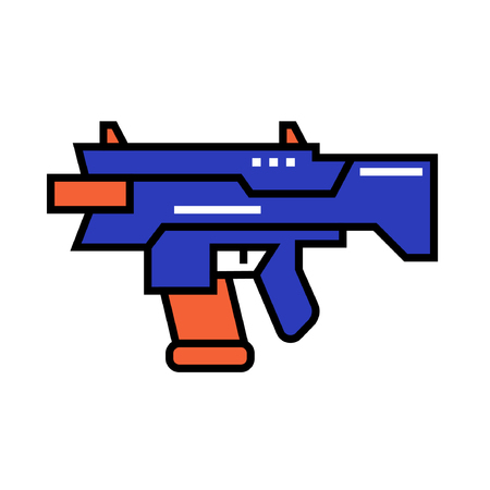 Gun Toys Icon Vectorのイラスト素材