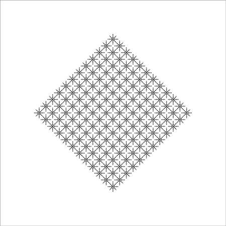 Rectangles Composition for Decoration, Ornate or Background. Vector Illustrationのイラスト素材