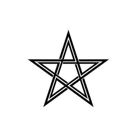 Star Shape for Logo, Icon, Symbol, Pictogram or Graphic Design Element. Vector Illustrationのイラスト素材