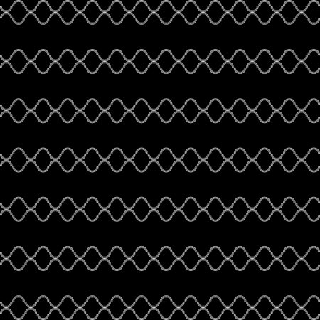 Seamless Curve Lines Motif Pattern