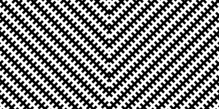 Seamless Motif Pattern Arrange from Lines Composition.
