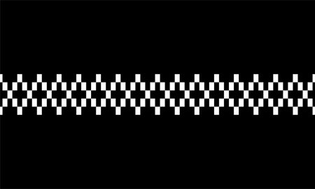 Seamless Motif Pattern Arranged of Rectangle Composition for Ornate, Decoration, Background, Website or Graphic Design Element. Vector Illustrationのイラスト素材