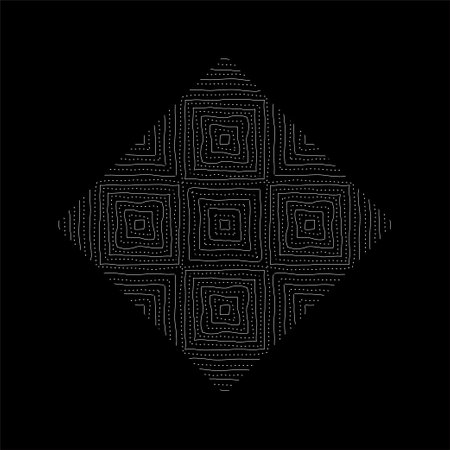 Abstract Lines Motifs Pattern. Decoration for Interior, Exterior, Carpet, Textile, Garment, Cloth, Silk, Tile, Plastic, Paper, Wrapping, Wallpaper, Pillow, Sofa, Background, Ect.のイラスト素材