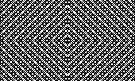 Seamless Circle Shape Motifs Pattern for Ornate, Background or for Decoration. Vector Illustration
