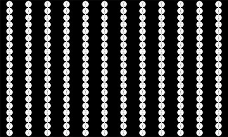 Seamless Circle Shape Motifs Pattern for Ornate, Background or for Decoration. Vector Illustrationのイラスト素材