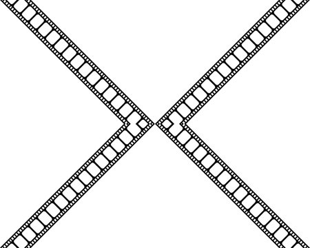 Seamless Filmstrip Motifs Pattern for Ornate, Decoration, Interior, Exterior, Background, Wallpaper, Cover or Graphic Design Element. Vector Illustrationのイラスト素材