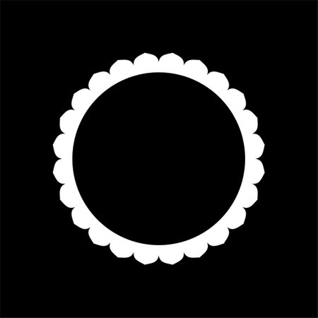 Ornamental Motive Pattern, Artistic Circle-Shaped, Modern Contemporary Mandala, for Decoration, Background, Decoration or Graphic Design Element. Vector Illustrationのイラスト素材