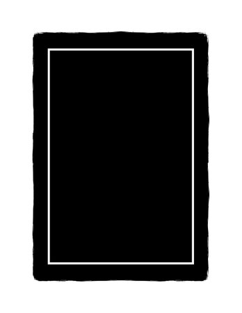 Artistic Blank Space with Silhouette Of the Brush Stroke or Paint Brush, for Frame Work, Advertisement, Quote, Text, Title, Cover, Layout, Website, Template or Graphic Designのイラスト素材