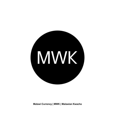 Malawi Currency Symbol, Malawian Kwacha Icon, MWK Sign. Vector Illustrationのイラスト素材