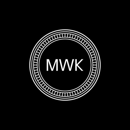 Malawi Currency Symbol, Malawian Kwacha Icon, MWK Sign. Vector Illustrationのイラスト素材