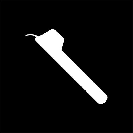 'Canting' Silhouette, Canting is a pen-like tool used to apply liquid hot wax in the batik-making process in Indonesia, more precisely 'batik tulis' or hand-drawn batik.のイラスト素材