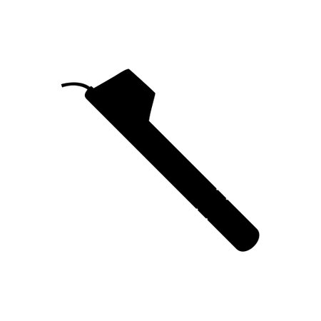 'Canting' Silhouette, Canting is a pen-like tool used to apply liquid hot wax in the batik-making process in Indonesia, more precisely 'batik tulis' or hand-drawn batik.のイラスト素材