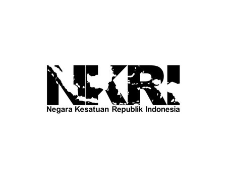 NKRI, Negara Kesatuan Republik Indonesia, Indonesia Map, can use for App, Art Illustration, Website, Pictogram, Infographic, Poster, Banner, Background or Graphic Design Elementのイラスト素材