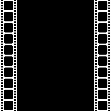 Framework inspired by film stripe, can use for frame, cover, decoration, background, wallpaper, carpet pattern or for graphic design element. Vector Illustrationのイラスト素材