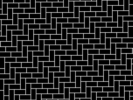 Herringbone Pattern, Brick or Paving Block Motif, can use for Decoration, Background, Carpet, Ornate, Tile, Floor, Wallpaper, Wrapping, Fashion, Fabric, Interior, Exterior, etc.のイラスト素材