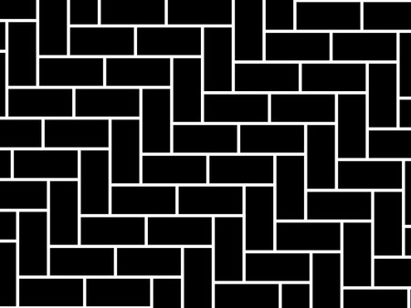 Herringbone Pattern, Brick or Paving Block Motif, can use for Decoration, Background, Carpet, Ornate, Tile, Floor, Wallpaper, Wrapping, Fashion, Fabric, Interior, Exterior, etc.のイラスト素材