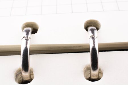 Detail of the part of a notebookの写真素材