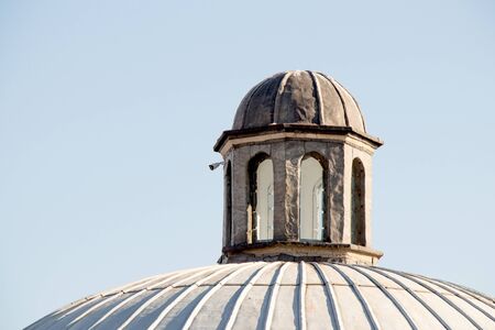 Outer view of dome in Ottoman architecture  in, Istanbul, Turkeyの写真素材