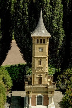 Little model of Example of outstanding Turkish Traditional  architectureの写真素材