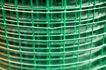 Wire fence  used for protection purposes of a pproperty