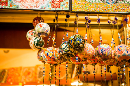 Evil eye bead as Amulet souvenir  from Turkeyの写真素材