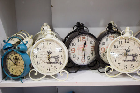 Vintage retro clocks and mechanism