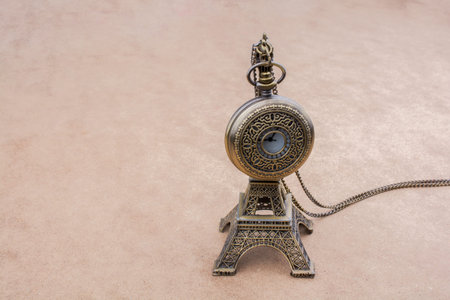 Set of the little model Eiffel Towers