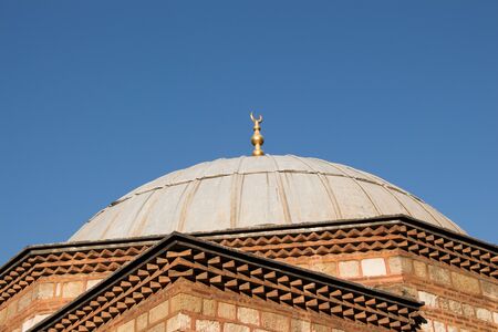 Outer view of dome in Ottoman architecture  in, Istanbul, Turkeyの写真素材