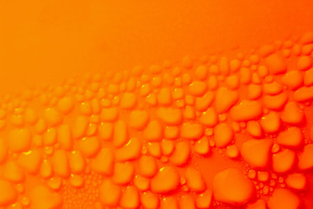 Water Damp Moisture Condensation on an indoors surface