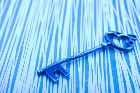 Plenty of Retro styled golden color keysの写真素材