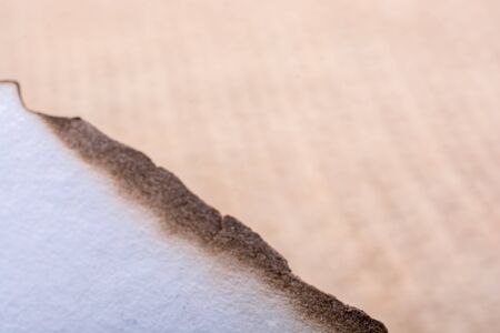 Paper with some burned edgesの写真素材