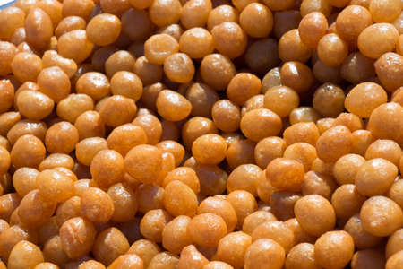 Turkish traditional desert sweets at the Marketの写真素材