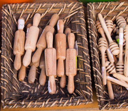 Rolling pins made of wood