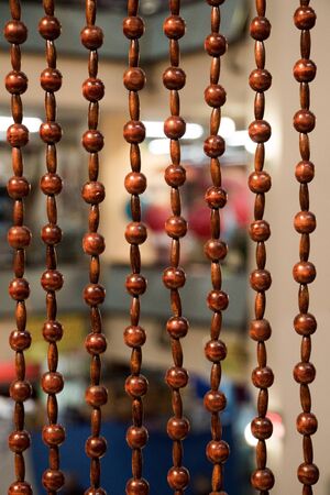 Wooden background with a certain texture patternの写真素材