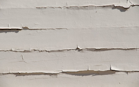 Texture details of an old wooden plunks as background