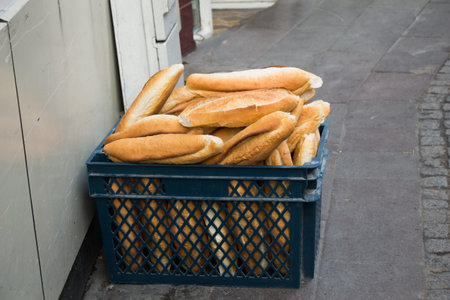Traditional Turkish style made bread loaf