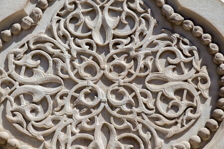 Ottoman marble carving art in detailの写真素材