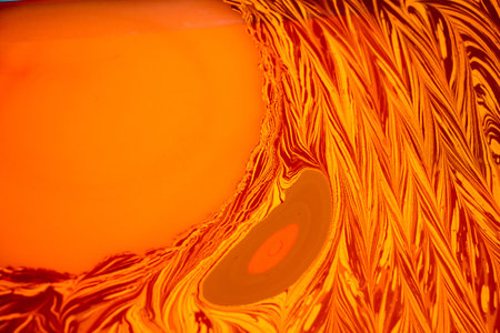 Colorful ebru or art of Marbling background on water surface