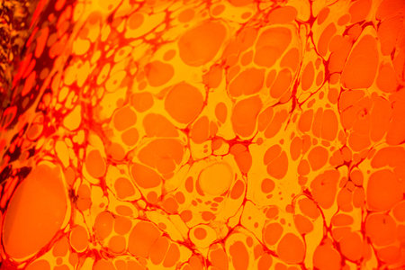 Colorful ebru or art of Marbling background on water surface