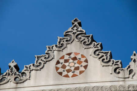 Ottoman marble carving art in detailの写真素材