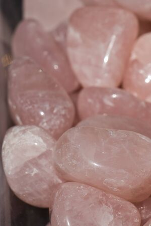 Set of natural mineral gemstones of a certain typeの写真素材