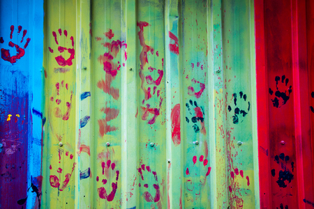 Metal surface as a background texture patternの写真素材