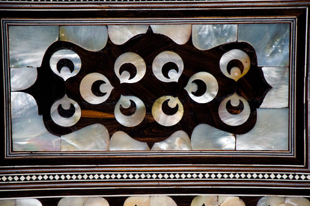 Ottoman art example of Mother of Pearlのeditorial素材