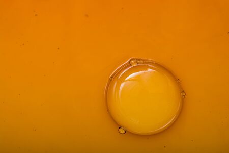 Colorful water bubles on water as abackgroundの写真素材