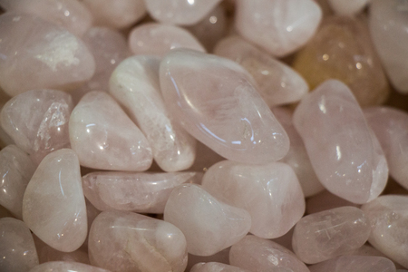 Set of natural mineral gemstones of a certain typeの写真素材
