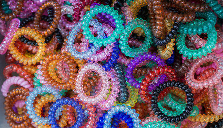 Bracelet of beads made of various colors